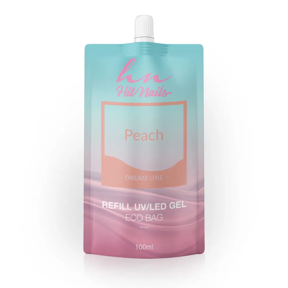 Gel de Construção - Dream Line Peach 100ml Refill