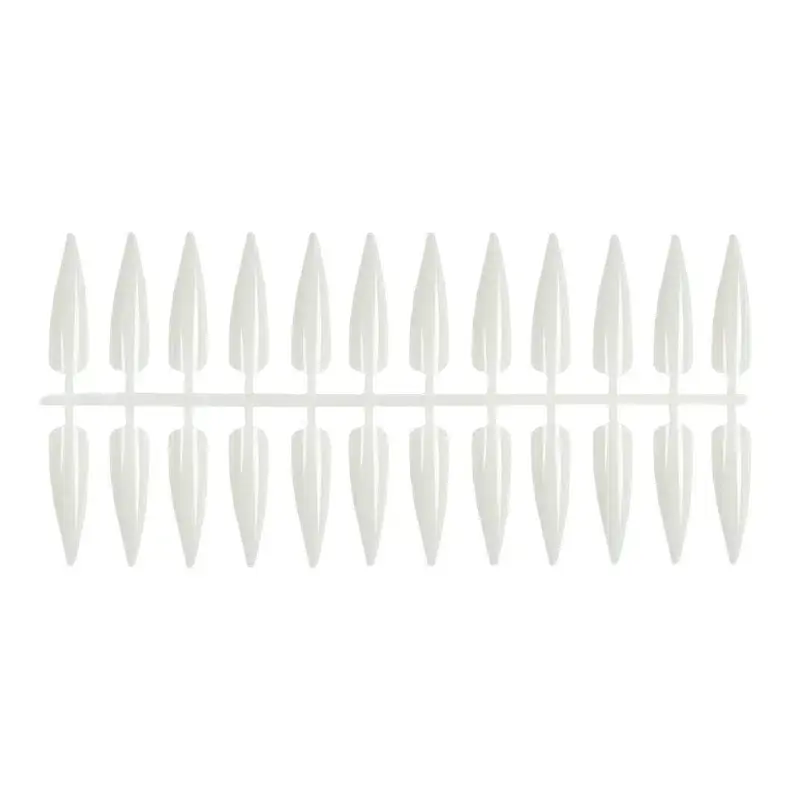 Tips para Nail Art "Stiletto" Natural en Barra 120uds