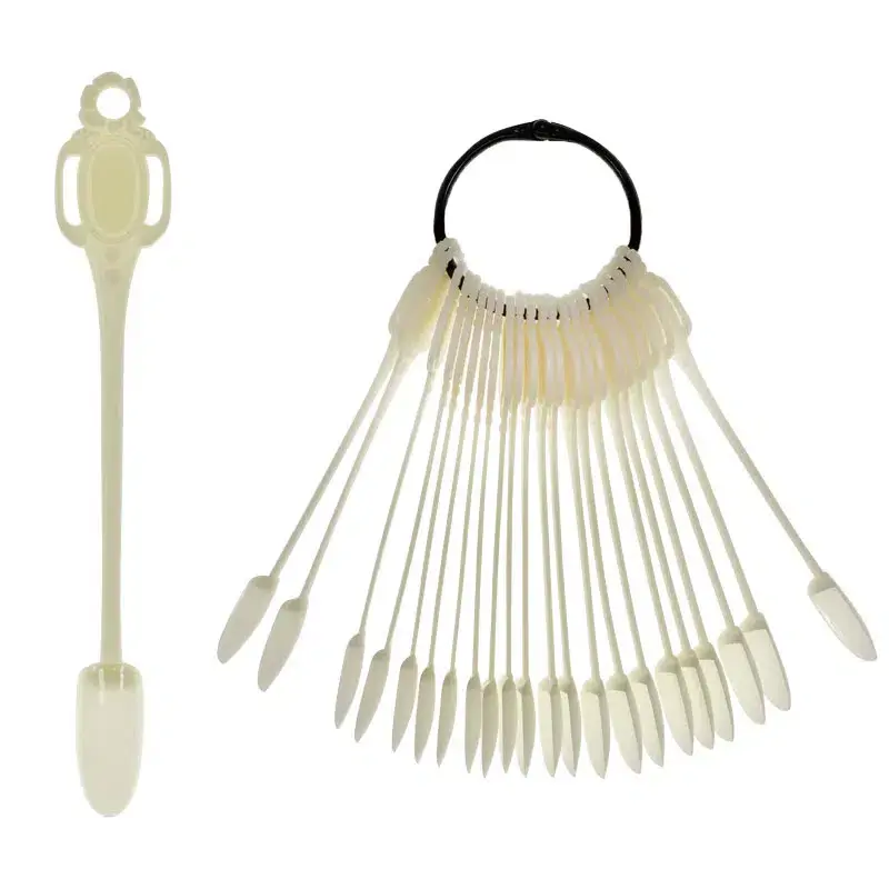 Muestrario 24 Tips en Anilla Oval Natural - Md.