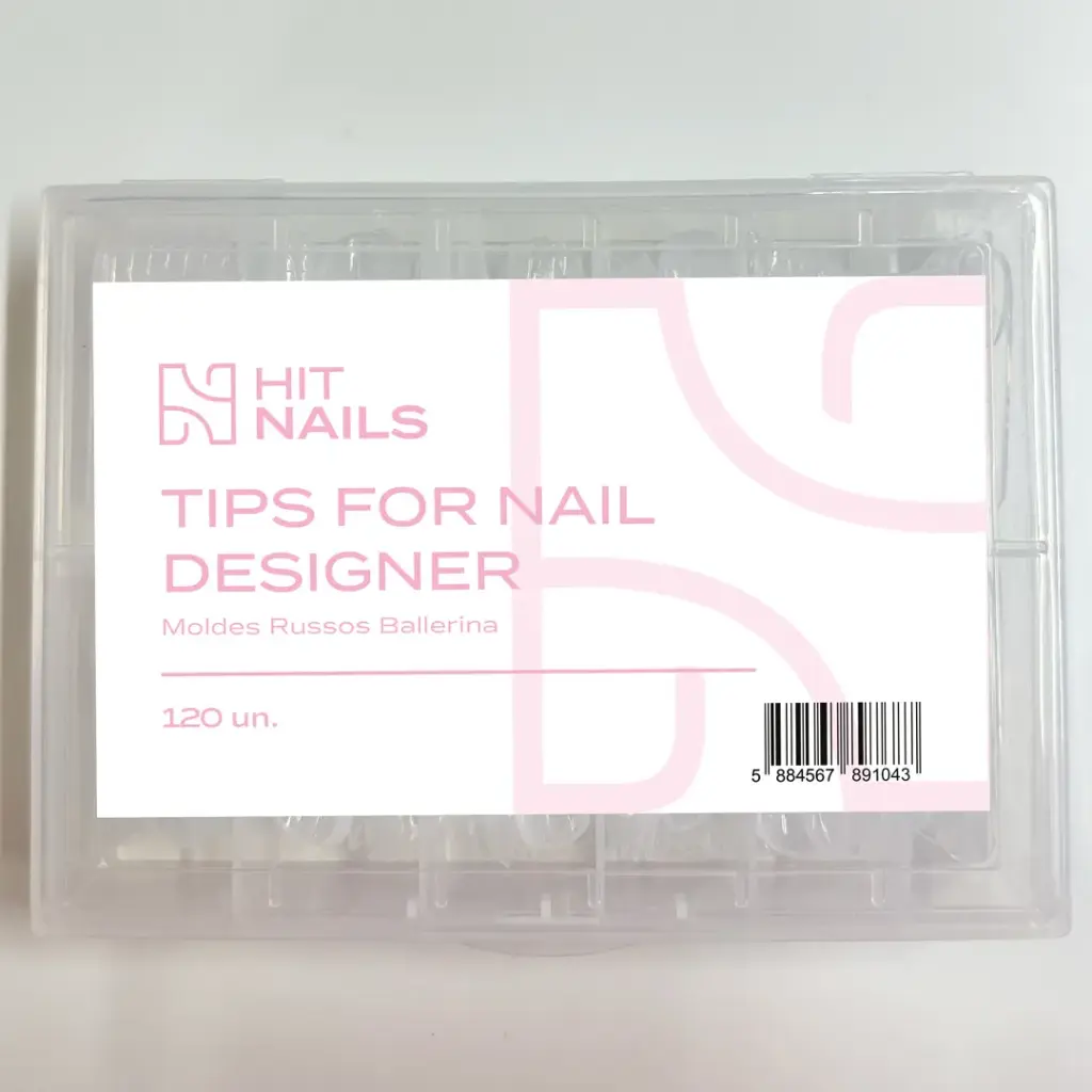 Tips Moldes Rusos Ballerina - 120uds
