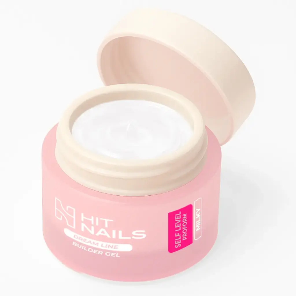 Gel de Construção - Dream Line Self Level ProForm - Milky 50g
