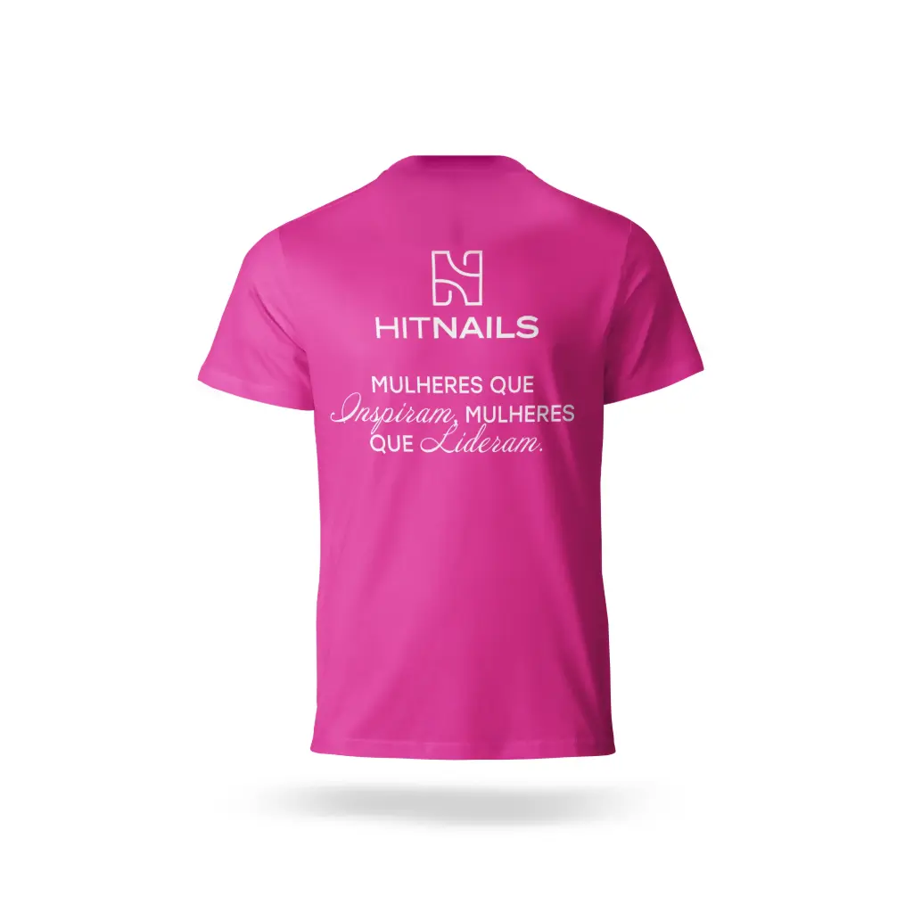 T-shirt "Mulheres que inspiram, Mulheres que lideram" - Tamanho L