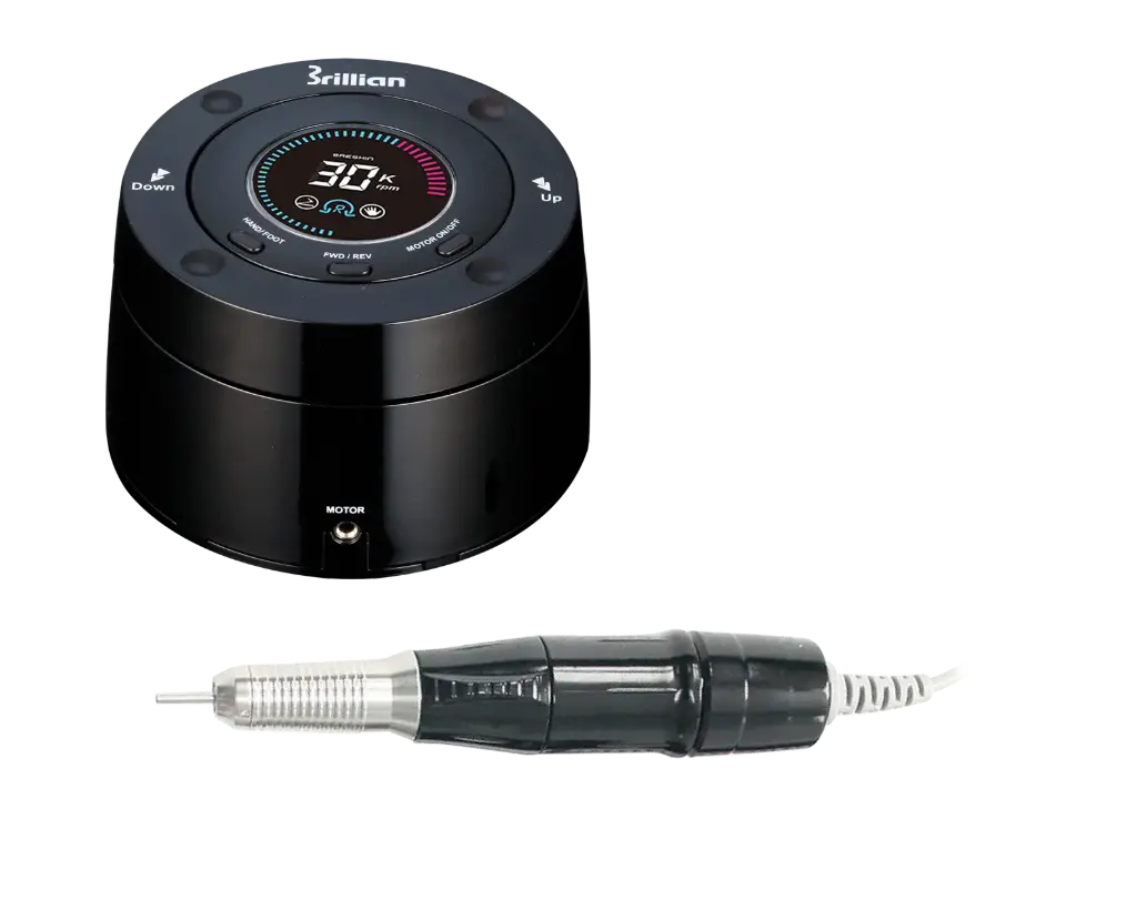 Taladro profesional para uñas SAESHIN Brillian Black | 30.000 RPM