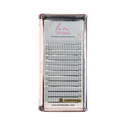 [P.3D.009] Pestañas 3D/Rusas C 0,07 x 11mm en abanico