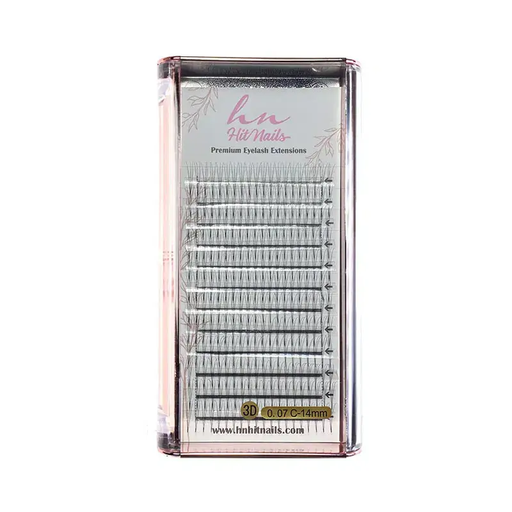 [P.3D.010] Pestañas 3D/Rusas C 0,07 x 14mm en abanico