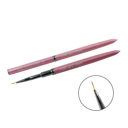 [U.P.009] Pincel Nail Art con Tapa 7mm