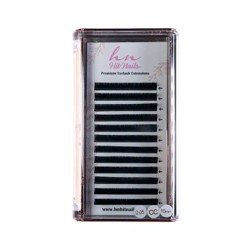 [P.3D.019] Pestañas 3D/Rusas CC 0,05mm x 10mm en Caja 12 Filas