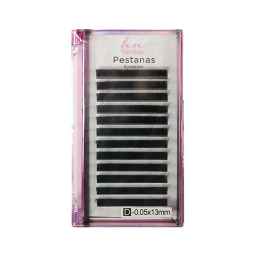 [P.3D.032] Pestañas 3D/Rusas D 0,05mm x 13mm en Caja 12 filas