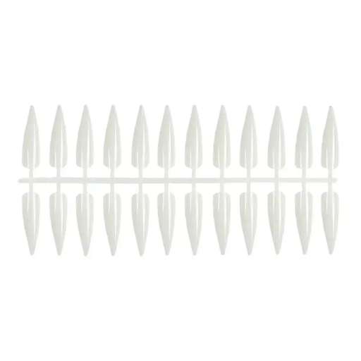 [U.TM.008] Tips para Nail Art "Stiletto" Natural en Barra 120uds