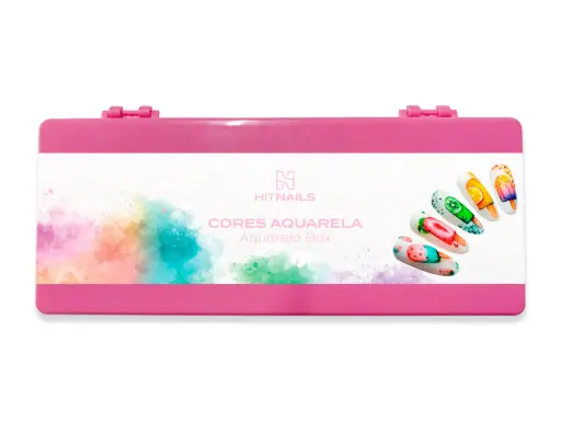 [C.A.001] Caixa com Cores Aguarela