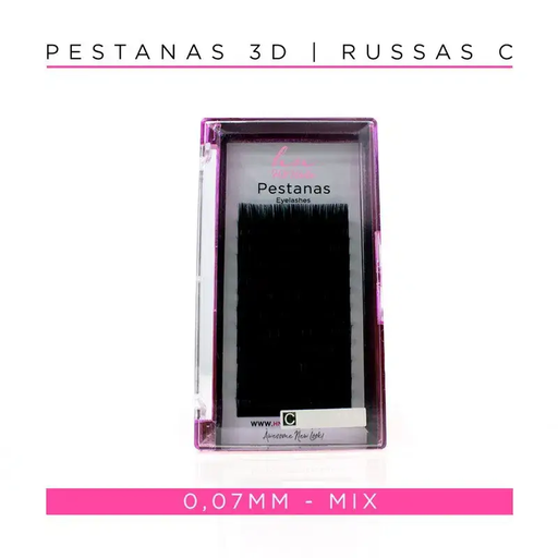 [P.3D.017] Pestañas 3D/Rusas C 0,07mm MIX
