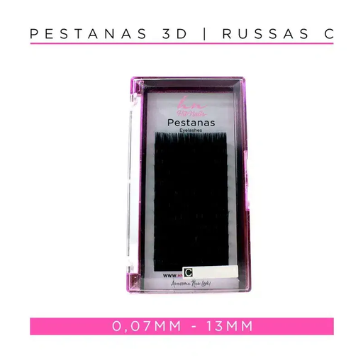 [P.3D.015] Pestañas 3D/Rusas C 0,07mm 13mm