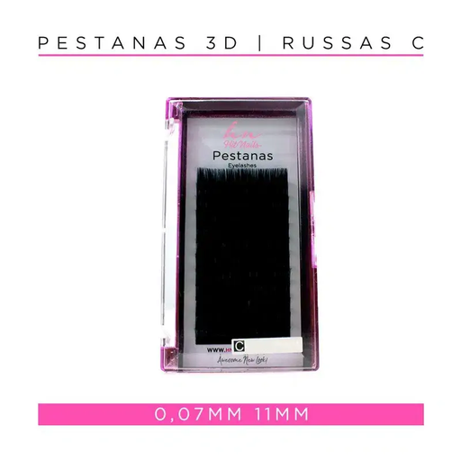 [P.3D.013] Pestañas 3D/Rusas C 0,07mm 11mm