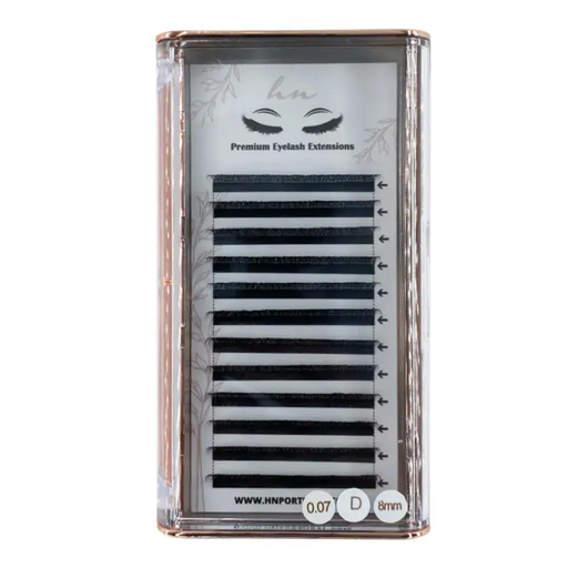 [P.VB.008] Pestañas 3D/Rusas D 0,07mm 8mm - Type Y