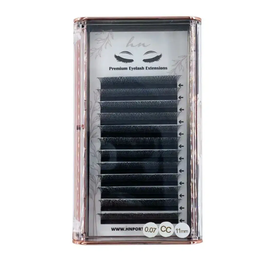 [P.VE.003] Pestañas 3D/Rusas CC 0,07mm 11mm - Tipo W