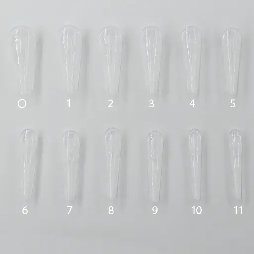 [U.TM.033] Dual Forms / Moldes F1 – Forma Almendra Rusa Mediana con Francesa 120 uds