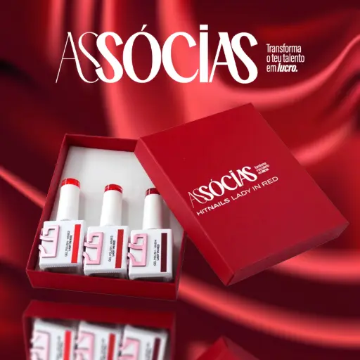 [C.GP.C.017] Colección Esmalte en Gel Lady in Red – 3 Colores