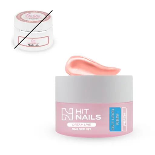 [U.GC.059] Gel Constructor - Dream Line Self Level Fiber - Peach 25g