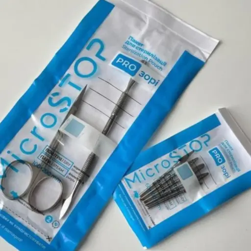 [U.M.26.9] Sacos Transparentes de Esterilização 60 × 100 mm | Pack 100 Unidades